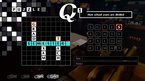 crossword persona 5|Persona 5 Royal: All Crossword Puzzle Answers.